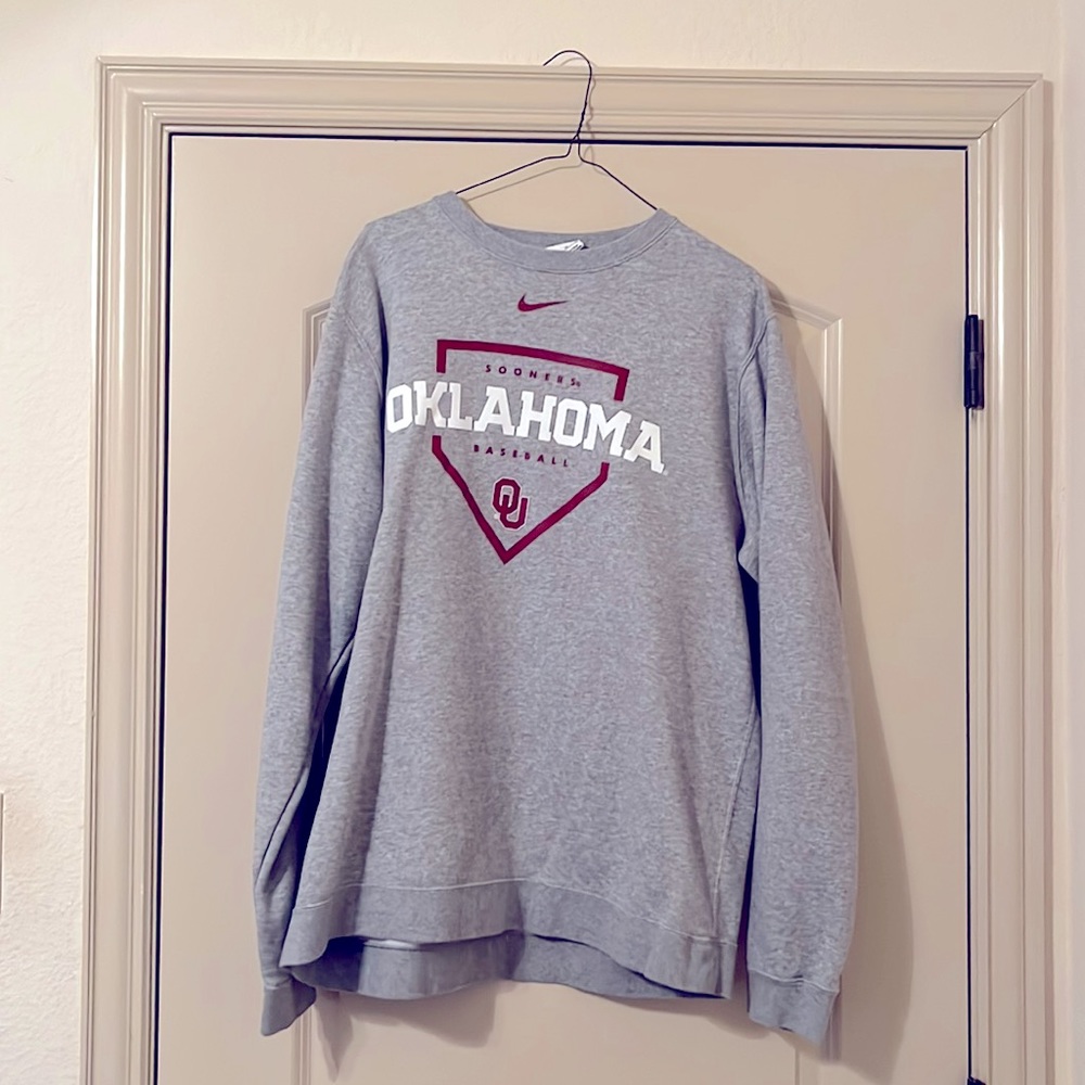 Men’s Nike Oklahoma Baseball Sweatshirt